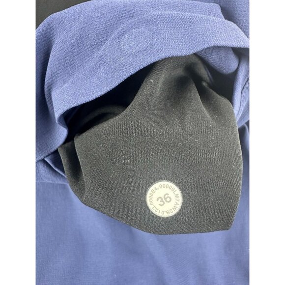 Lululemon Commission Navy Blue Tech Walk Chino Shorts Mens Waist Size 36 - Picture 5 of 9